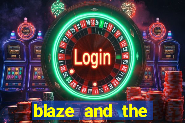 blaze and the monster machines logo font